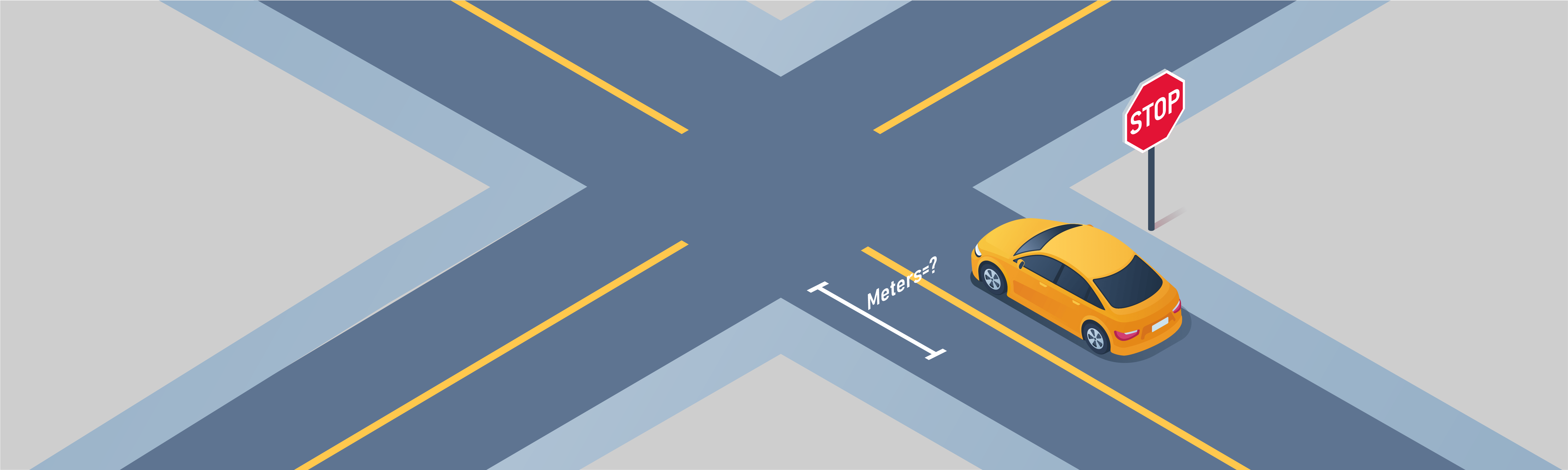 Intersections - Where should you bring your vehicle to a stop if there is no stop line or marked crosswalk at an intersection?