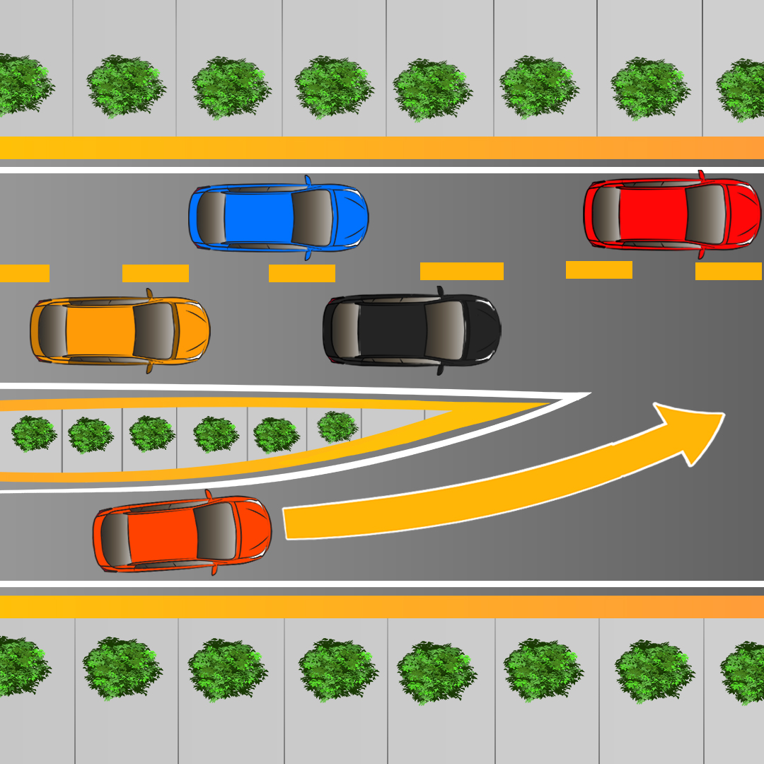 Driving Test Canada - Car Test 8 - If you are about to enter a highway, what do you have to do?