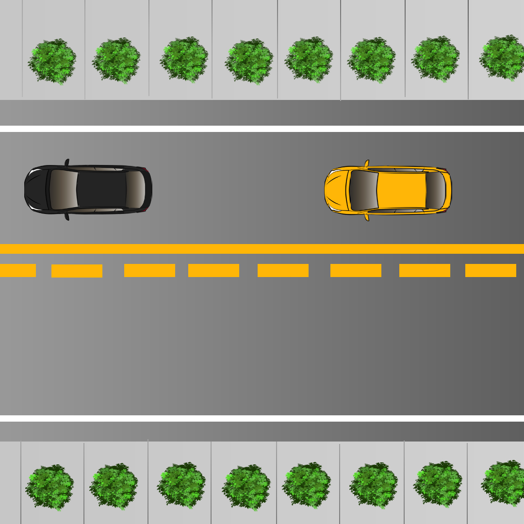 Driving Test Canada Test 6 - What is indicated by a solid line on the left side of the lane you're driving in?