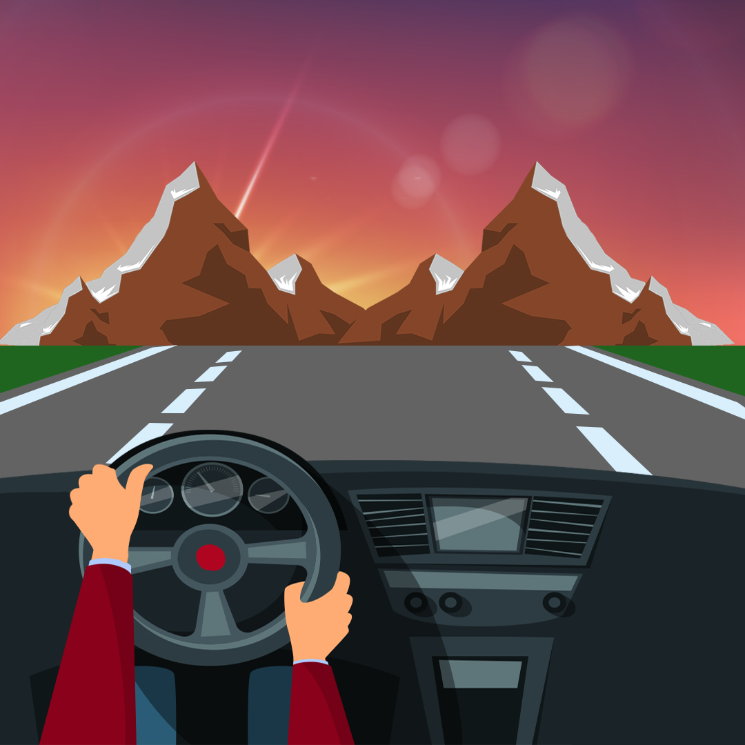 Driving Test Canada Test 2 - How far ahead should you look for hazards while driving on a highway?