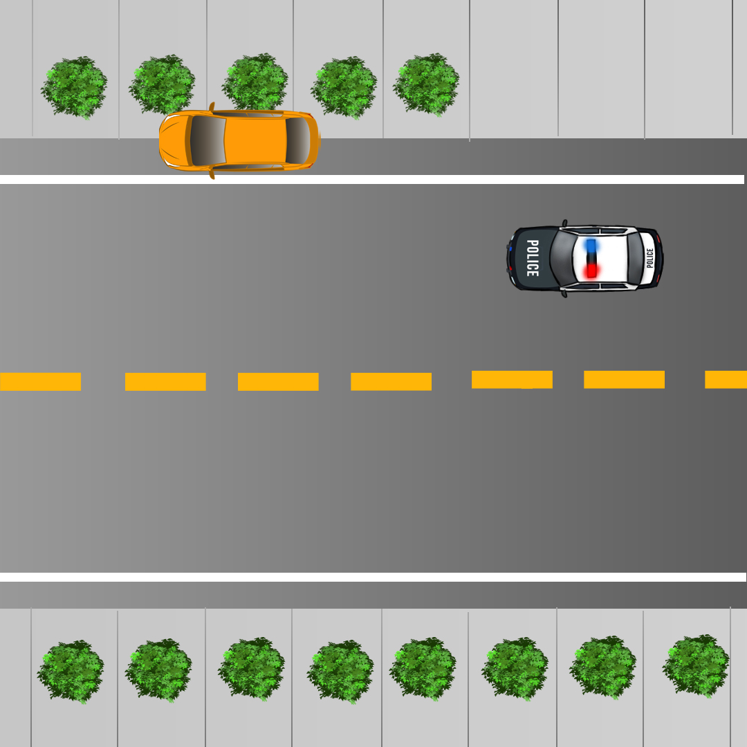 Driving Test Canada - Car Test 8 - What are you obligated to do when a police officer gives you a signal to pull over?