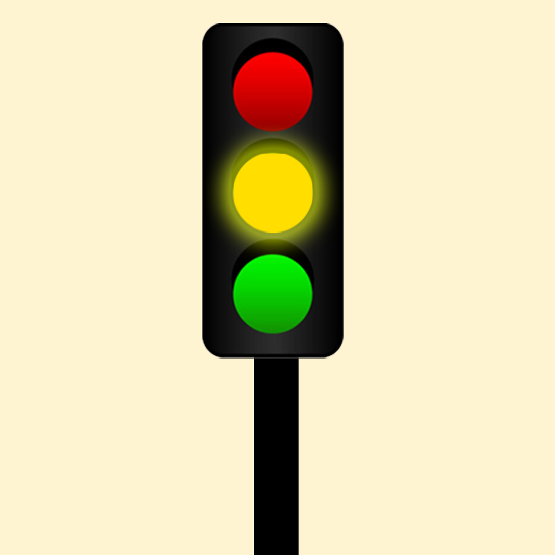 Traffic lights & pavement markings - What does this signal indicate?