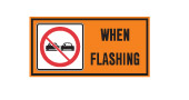 Driving Test Canada - Car Temporary condition signs - What does this sign mean?