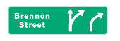 Driving Test Canada - Car Information and direction signs - What does this sign mean?