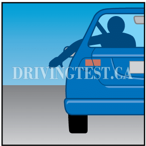 british-columbia car - What indicates the signal for slowing down or stopping?