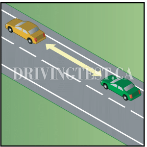 Driving Test Canada - Car Test 6 - You must drive at a speed that will allow you to _______________, in any weather conditions.