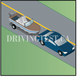 Test 6 - What is illegal to carry in a house or boat trailer while driving?