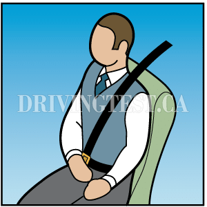 Driving Test Canada Test 8 - What can wearing a seat belt do for you in case of collision?