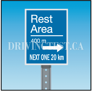 Driving Test Canada Test 8 - If you start feeling tired while you're driving, what should you do?