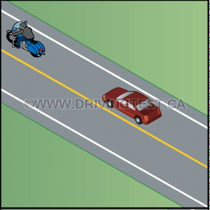 nova-scotia car - Remember that motorcyclists are entitled to _________ when you are driving near one.