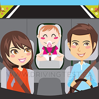 Driving Test Canada Test 3 - If a child's weight is ______, they must be restrained in a safety seat.