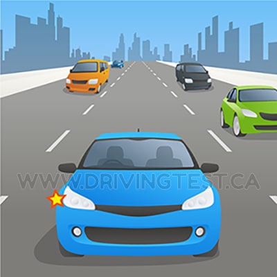 Driving Test Canada Test 2 - What do you have to do before changing lanes?