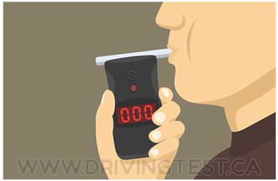 Test 1 - Between _____ and 0.08, a police breathalyzer will read 