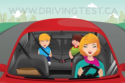 Driving Test Canada Test 3 - If the passenger is under _____, the driver is legally responsible for ensuring they're safely restrained.