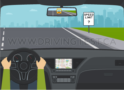 Test 2 - In Nova Scotia, what is the maximum speed allowed on highways unless otherwise posted?