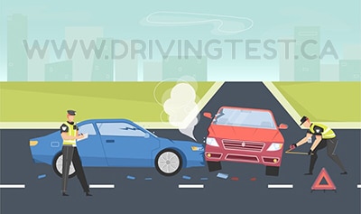 Test 4 - If damages are _____, you are legally obligated to report the accident to the police.