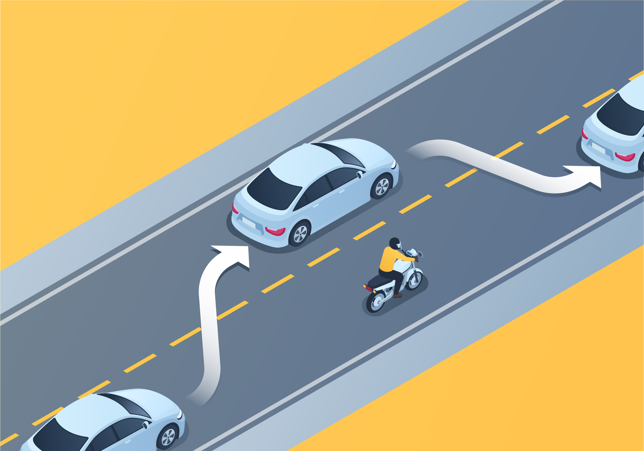 Riding in Traffic - How can you cooperate with someone when they are passing you?